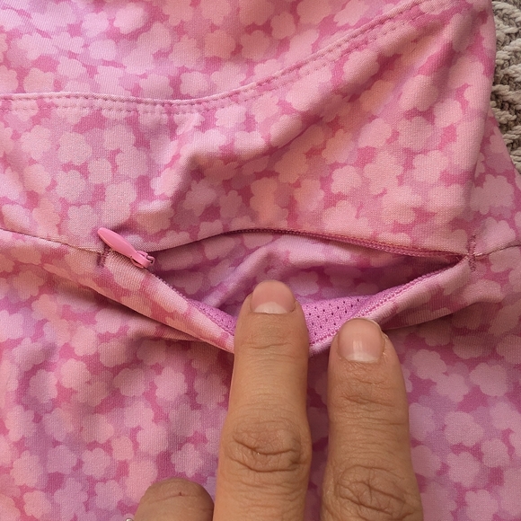 Etonic Pink Patterned Floral Mini Skirt - Picture 2 of 11